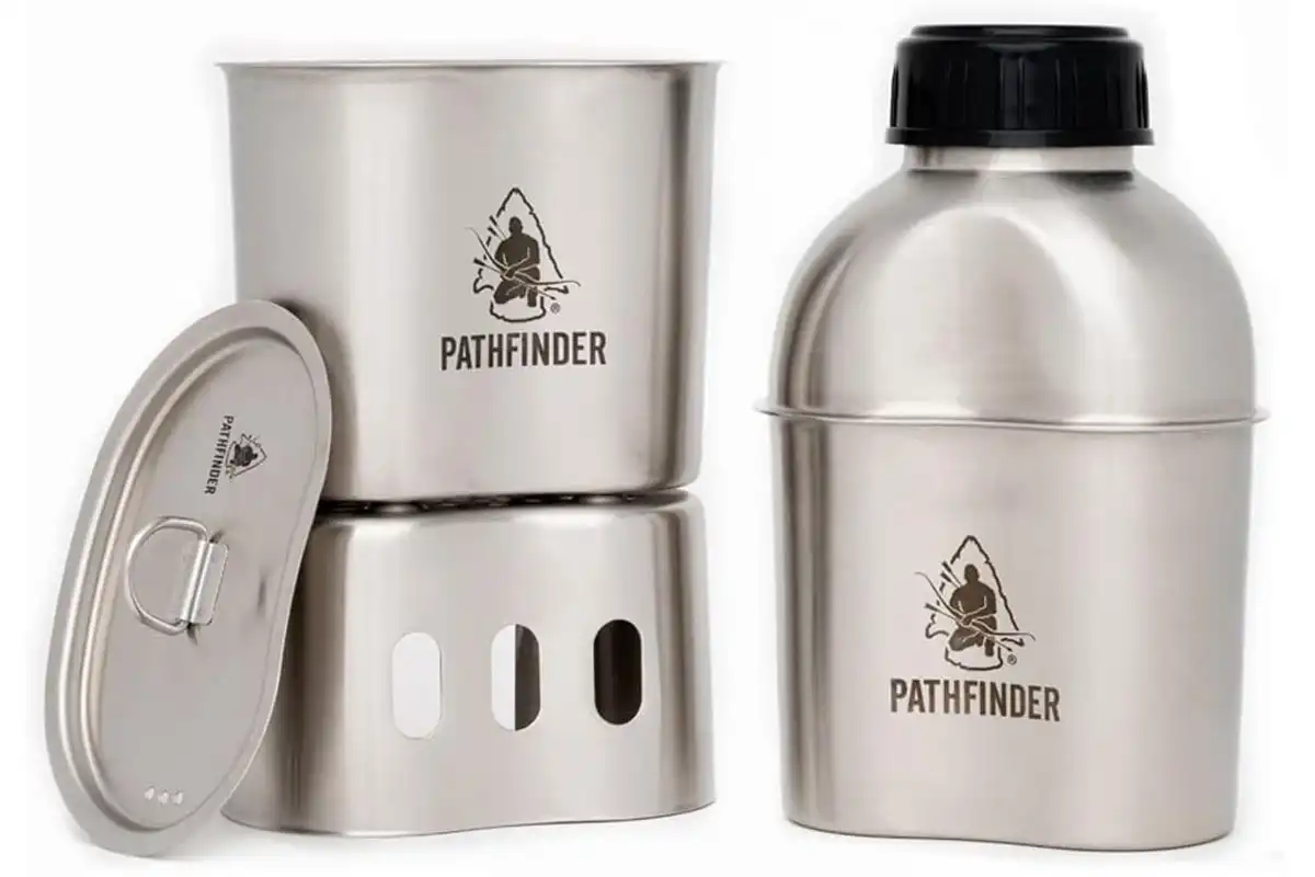 Pathfinder Campfire Survival Cooking Kit পাথফাইন্ডার ক্যাম্পফায়ার সারভাইভাল কুকিং কিট