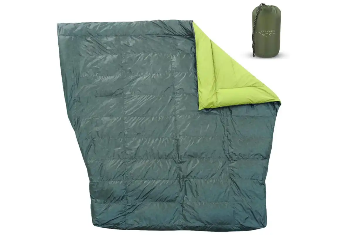 SENSORY4U Ultralight Sleeping Bag Top Quilt 850 Down Ultralight Backpacking Camping Blanket