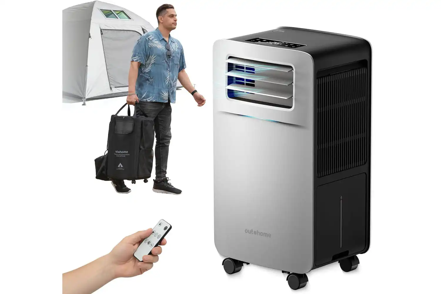 FO-KOKO 5200 BTU Portable Camping Air Conditioner