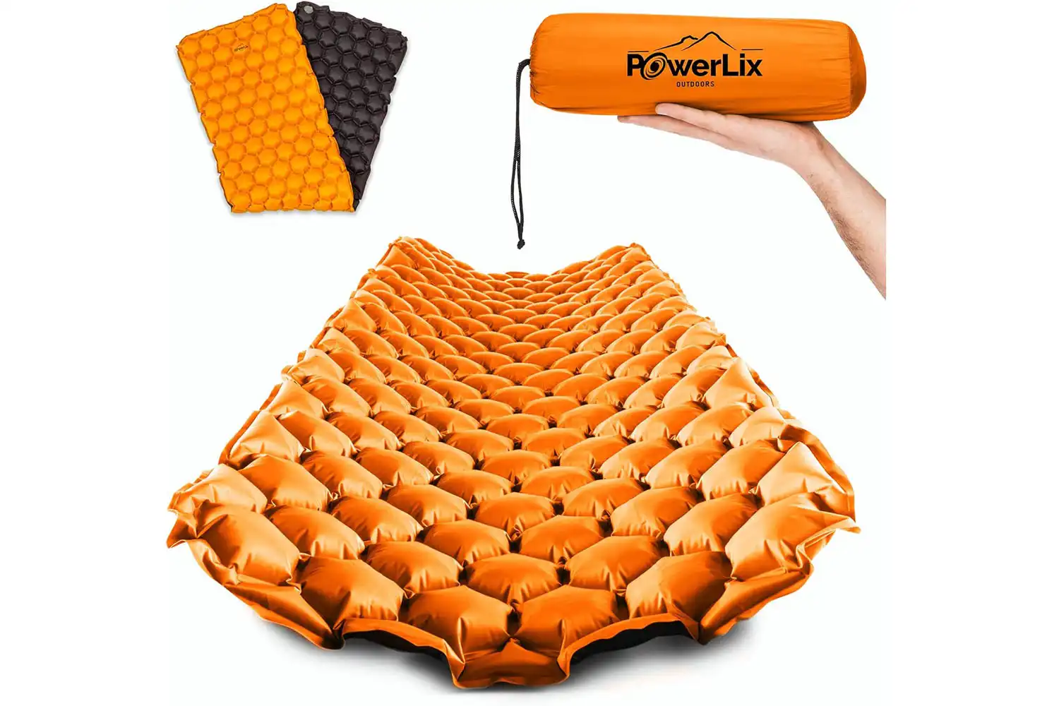 POWERLIX Ultralight Inflatable Camping Sleeping Pad