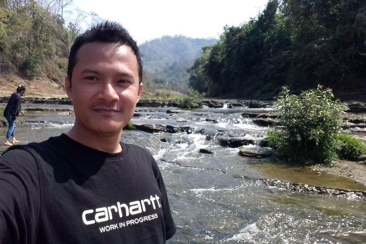 Remakri Waterfall (Remakri Jhorna) in Bandarban, Bangladesh